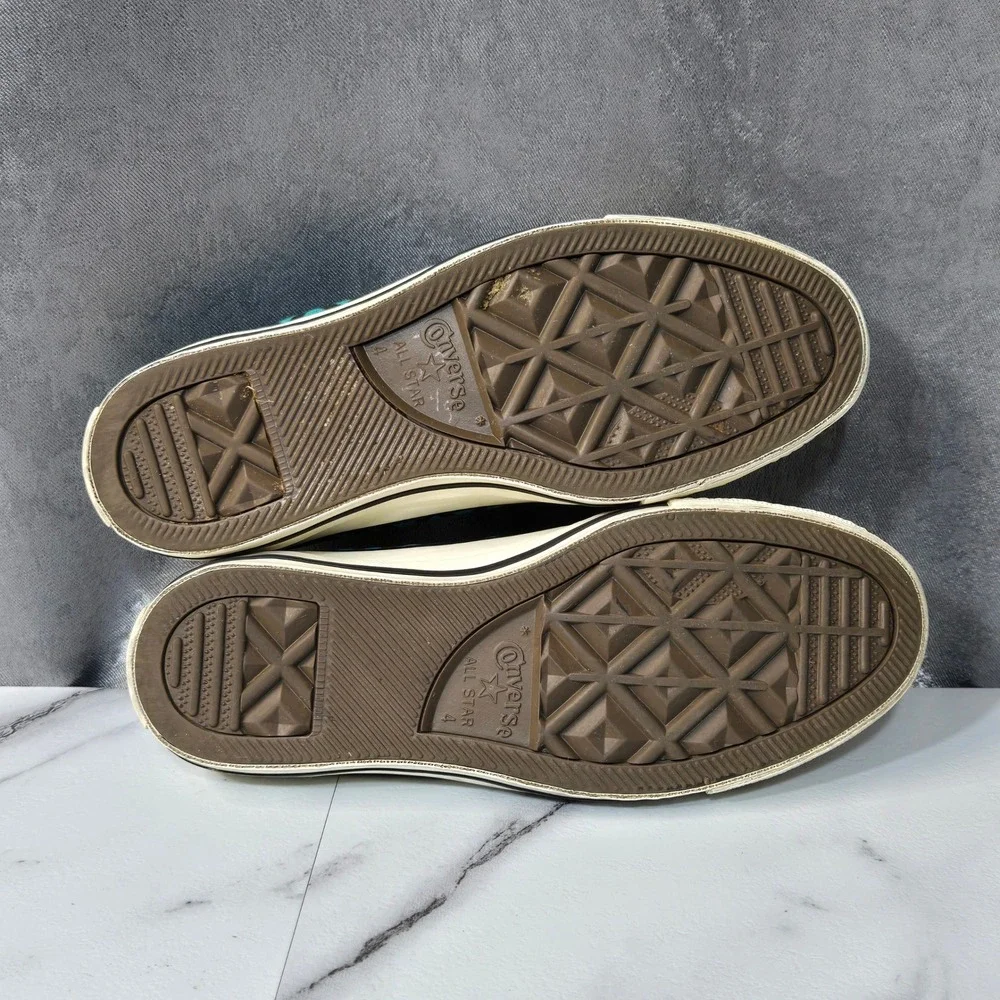 Converse Chuck Taylor All Star Missoni Sneakers Womens 6 Low Chevron Teal Black - Picture 11 of 12